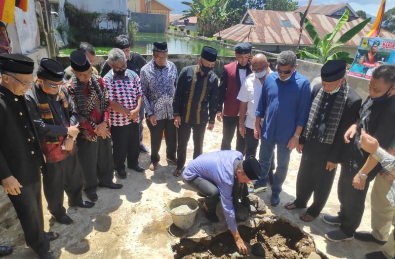 Perantau Kumango Bantu Pembangunan Kantor Balai Adat sebesar Rp 50 juta