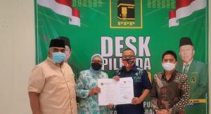 Pilkada Kalsel, Haji Denny-Difriadi Resmi Terima SK dari PPP