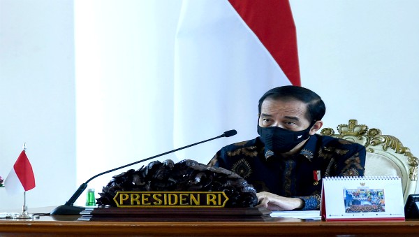 Presiden Jokowi Minta Seluruh Gubernur Fokus Kendalikan Pandemi Covid-19