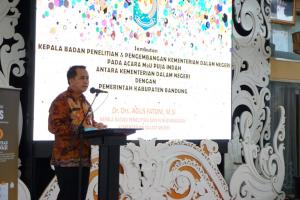 Badan Litbang Kemendagri Mereplikasi Inovasi Kabupaten Bandung