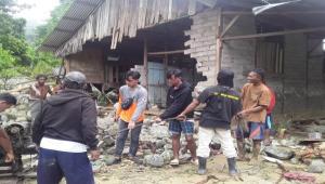 Banjir Bandang Landa Desa Biga Sulawesi Tengah, Tiga Rumah Warga Rusak