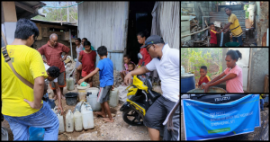 Wujudkan PKBL, PNM Peduli Beri Bantuan Air Bersih bagi Warga di Kota Kupang, NTT