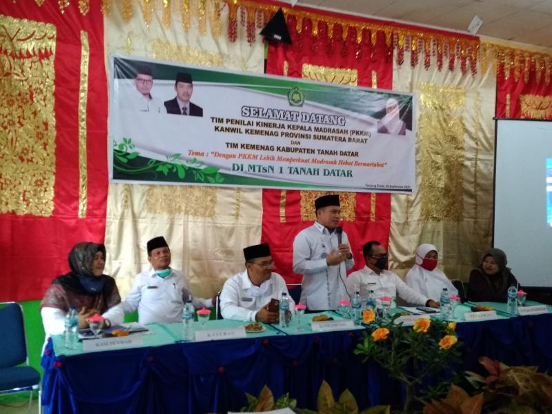 Delapan Madrasah di Tanahdatar nilai oleh Tim Kanwil kementerian Agama Sumatera Barat