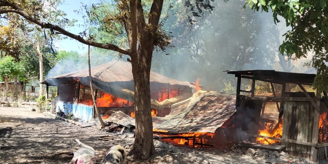 Kronologi Kerusuhan Antar Warga di Kupang, Satu Orang Tewas dan Tujuh Rumah Ludes Dibakar