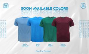 Produk Lokal Terus Berinovasi, Koze Indonesia Rilis Varian Warna Kaos Misty