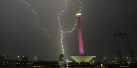 BMKG Sebut Jakarta akan Diguyur Hujan Lebat Seminggu ke Depan