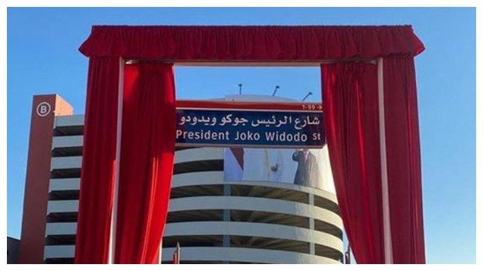Bikin Bangga, Pemerintah UEA Pakai Nama Jokowi Untuk Nama Jalan di Abu Dhabi