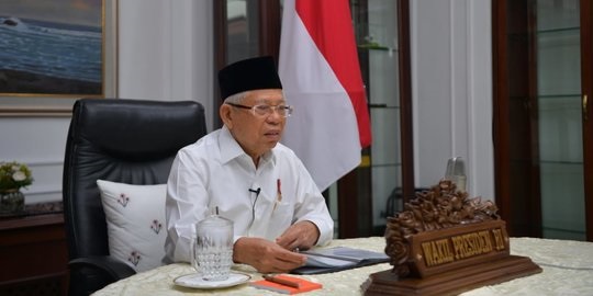 Wapres Ma`ruf Amin Sebut Indonesia Sebagai Tukang Stempel Produk Halal