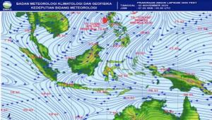 Siklon Tropis Goni Diprediksi Jauhi Indonesia, Masyarakat Diminta Tetap Waspada