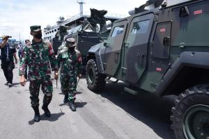 Unsur - Unsur Kogasgabratmin Embarkasi Matpur Pasukan TNI AD, Siap Menuju Daerah Operasi Tempur