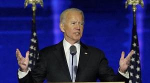 Pidato Kemenangan Joe Biden: Stop Perlakukan Lawan Sebagai Musuh