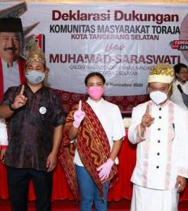 Mampu Wujudkan Kota Tangsel Jadi "Rumah Bersama", Warga Toraja Dukung Pasangan Muhammad-Saraswati