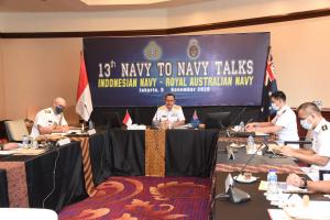 TNI AL dan The Royal Australian Navy Diskusi NTNT ke 13