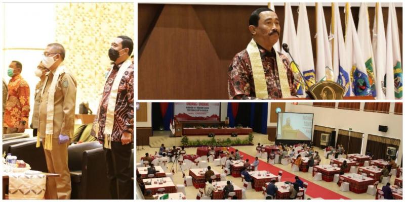 Sosialisasi UU Cipta Kerja oleh Rektor IPDN, Hadi Prabowo
