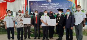 Wisuda Universitas Garut, IKAL PPSA XXI Dukung Pembangunan Ekonomi Garsel