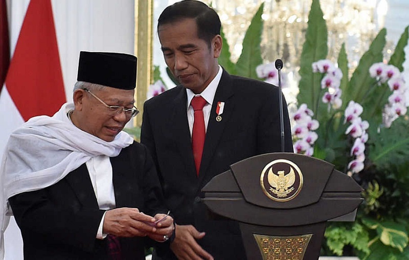 Dikabarkan Bahas Reshufle Kabinet, Jokowi-Ma`aruf Gelar Rapat Internal Berdua