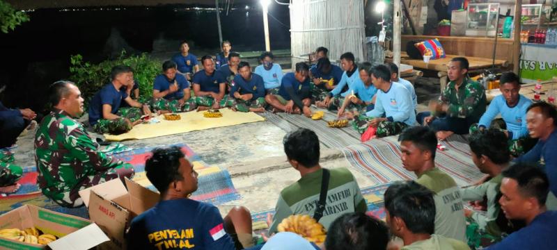 Pemimpin TNI AL Beri Motivasi Para Penyelam SAR Sriwijaya SJ-182