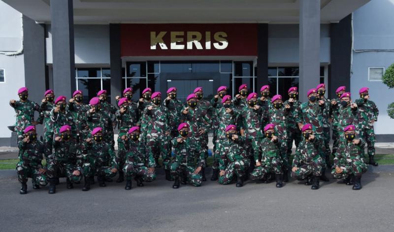 23 Perwira Remaja Tandiktukpa Angkatan 50 Resmi Perkuat Pasmar 1