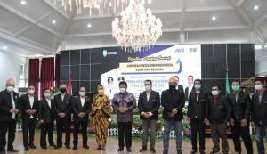 Teguh Santosa Lantik Pengurus Daerah JMSI Sumatera Selatan