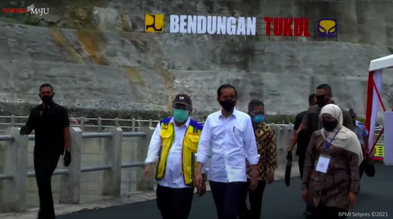Jokowi : Bendungan Tukul Punya Peran Penting Untuk Pertanian