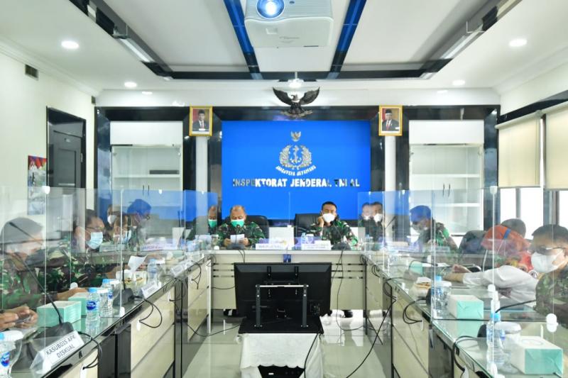 Dukung Standar Akuntansi Pemerintah, TNI AL Terima Tim Reviu Kemhan