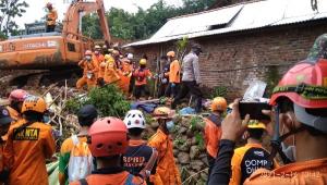 Bencana Tanah Longsor Kabupaten Nganjuk, Sebanyak 101 Warga Mengungsi