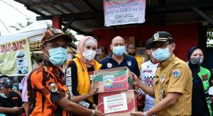 Gerak BS, IMI DKI Jakarta, Relawan 4 Pilar, Pemuda Pancasila Serta Komunitas Otomotif Salurkan Bantuan kepada Korban Banjir