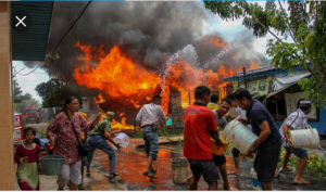 Nahas! Rumah Eks Kapolda Metro Jaya Ludes Terbakar