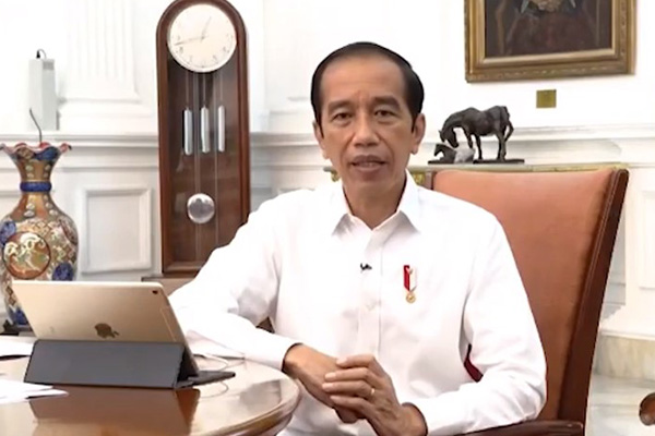 Jokowi Lapor Pajak Tahunan Via Daring