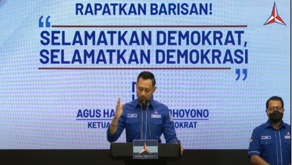 Pernyataan Lengkap Ketua Umum Partai Demokrat AHY Menyikapi Kongres Luar Biasa Sumatera Utara