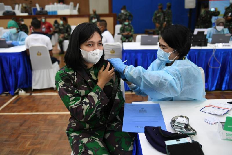 Vaksinasi Covid-19 Bangkitkan Kepercayaan Diri Prajurit TNI AL Berdinas