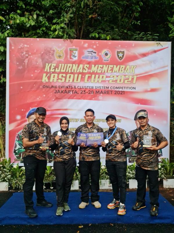 TNI AL Juarai Lomba Tembak Kasau Cup