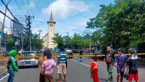 Sebuah Ledakan Terjadi di Depan Gereja Katedral Makassar, Begini Cerita Saksi
