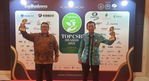    Indra Karya Raih Dua Penghargaan di Ajang Top CSR Awards 2021