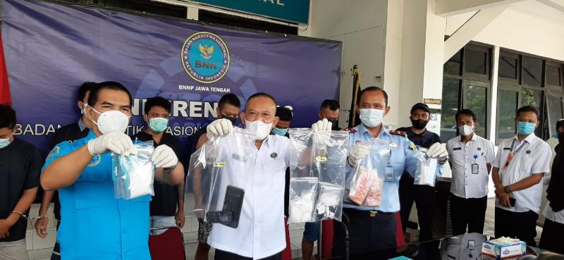 BNN Ungkap Kasus Narkotika Jaringan Jepara, Pati,Magelang, Banyumas