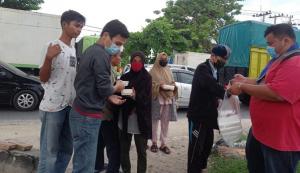 Bagi Nasi Kotak Jelang Idul Fitri, Koordinator Wilayah XIII GMKI: Semoga Kita Terus Pupuk Rasa Persaudaraan