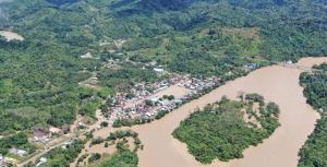 Banjir Landa Beberapa Desa, Warga Kalimantan Utara Mengungsi
