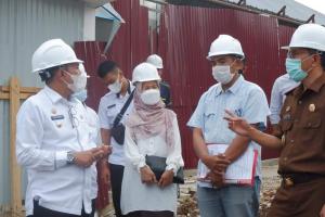 Bupati Tanahdatar Minta Pembangunan Fasilitas RSU Hanafiah Batusangkar Tepat Waktu