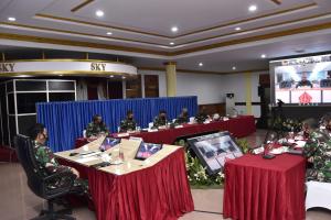 Panglima TNI Pimpin Rapat Evaluasi PPKM Skala Mikro
