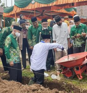 Bupati Tanah Datar Letakan Batu pertama Rumah Tahfidz Muhammadiyah Tigo Jangko