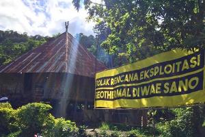 Masyarakat Konsisten Tolak Proyek Geothermal di Wae Sano Manggarai Barat