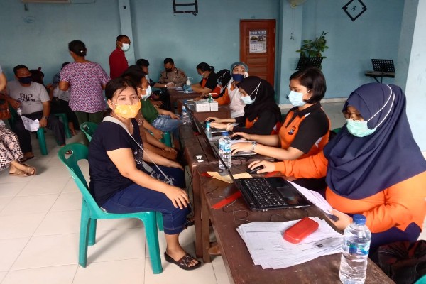 Sekretaris Umum Himbau GAMKI se-Indonesia Sukseskan Program Vaksin Covid-19