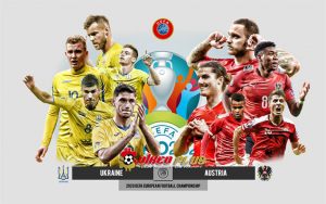 Hasil Match Grup C Piala Eropa 2021: Ukraina Kontra Austria 0 - 1