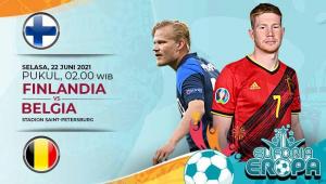 Hasil Piala Eropa 2021: Timnas Belgia Bantai Finlandia 2 - 0
