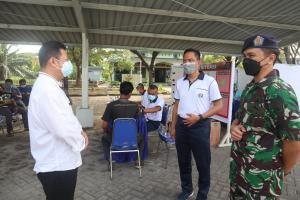 Panglima Kolinlamil Instruksikan Satlinlamil II Surabaya Lakasanakan Serbuan Vaksin