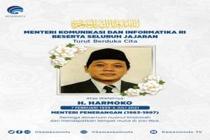 Kenang Pengabdian Harmoko, Menkominfo: Terima Kasih atas Dedikasinya untuk Indonesia