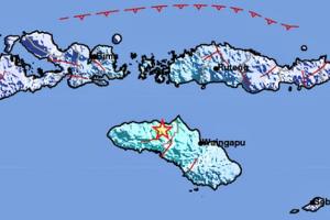 Gempa Bumi M 5,2, Picu Guncangan Lemah Sekitar Sumba Tengah