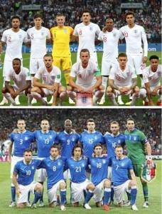 Inggris vs Italia: Final Ideal