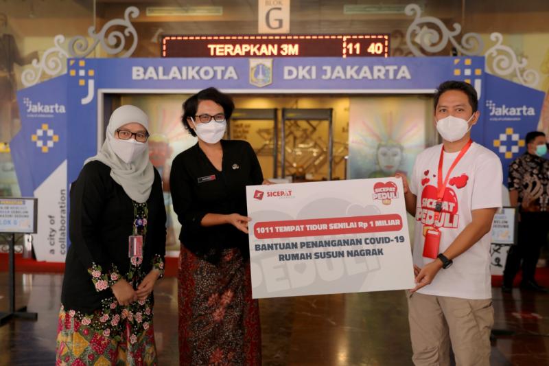 Dukung Pemerintah Perangi Corona, SiCepat Salurkan Bantuan Alat Medis ke Pemprov DKI Jakarta