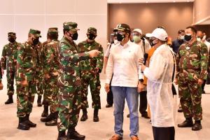 TNI dan Walubi Fasilitasi Pelaksanaan Vaksinasi di JIExpo Kemayoran